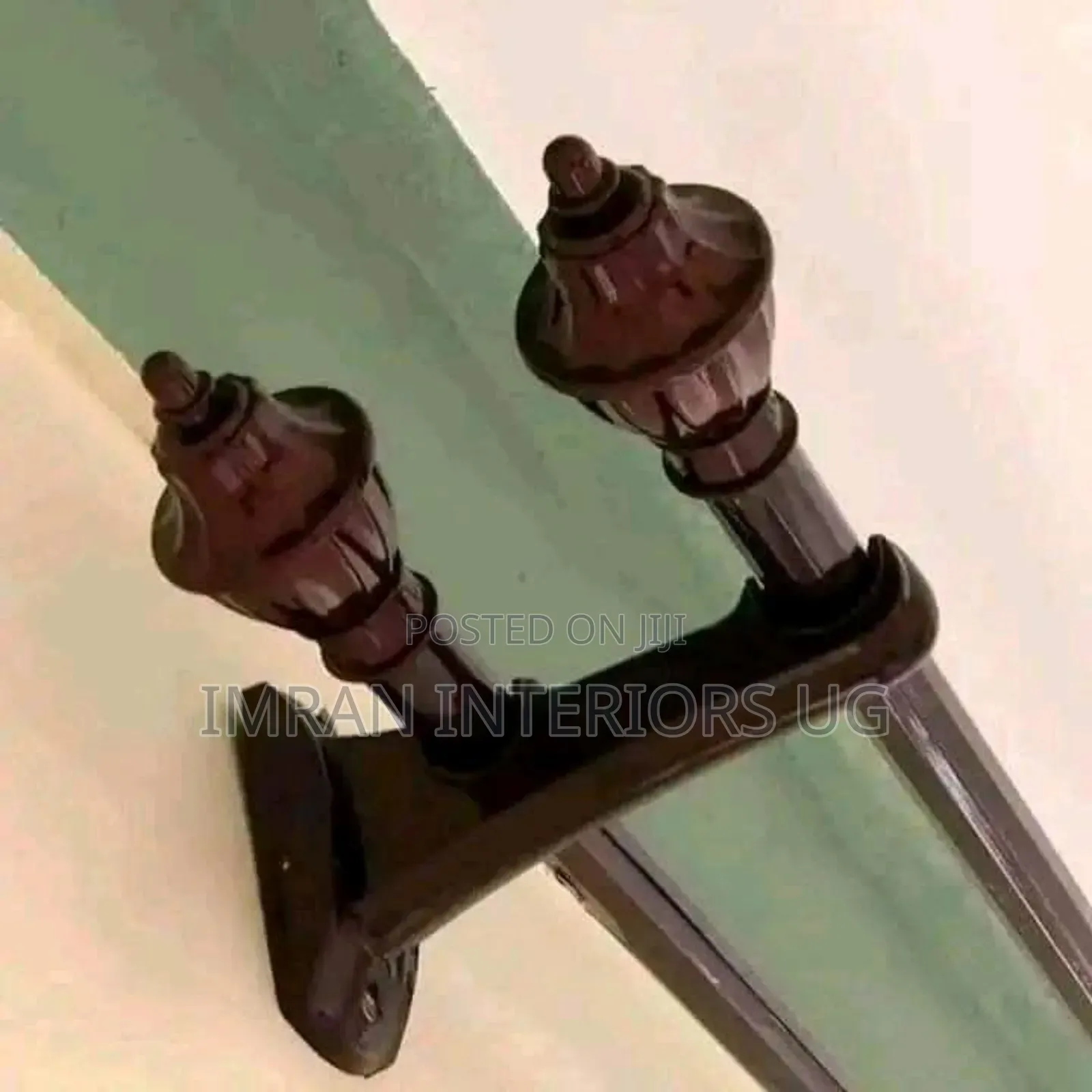 Legit Curtain Rods Both Twisted and Smooth Available Cheap.