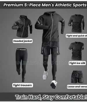 Black Wear Gym 5 Pics Original Material