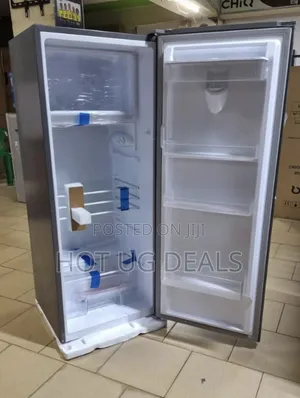 Chiq 230l Single Door Fridge With Water Dispenser- Grey