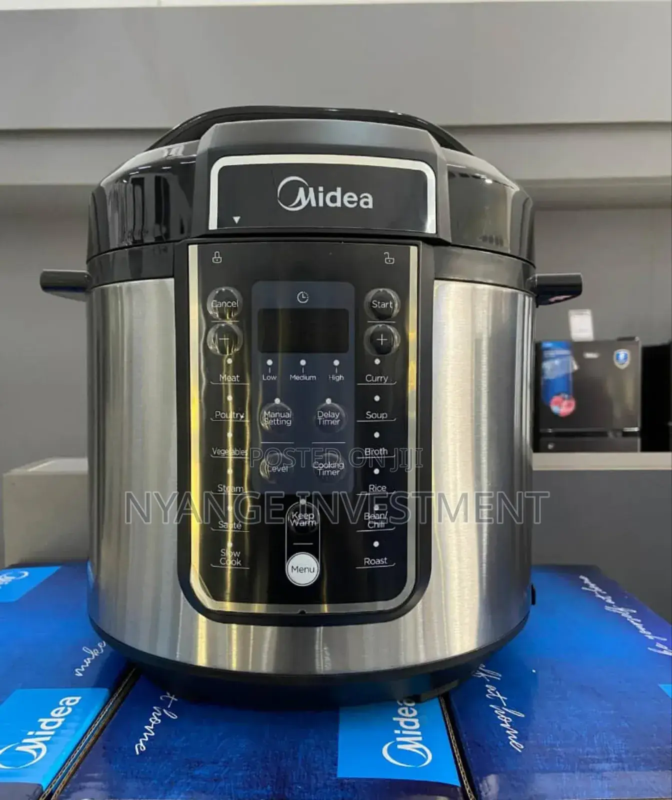 6 Litres Midea Pressure Cooker.