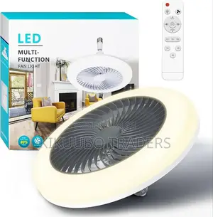 Socket Fan Light With Remote