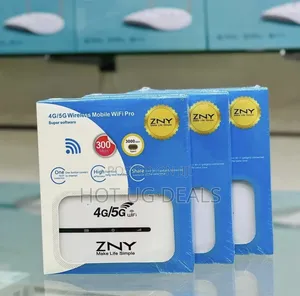 Zny 4g/5g  Simcard Wireless Mobile Wifi Pro - Whites