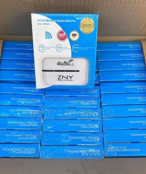 Zny 4g/5g  Simcard Wireless Mobile Wifi Pro - Whites