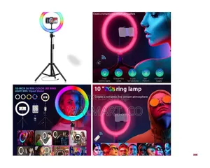 10 Inch RGB Ring Light Photography
