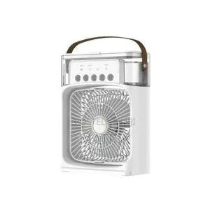 Portable Fan Air Conditioners Led Night Light Water Mist Fan