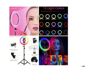 RGB 14 Inches Ring Light Selfie for Make Up