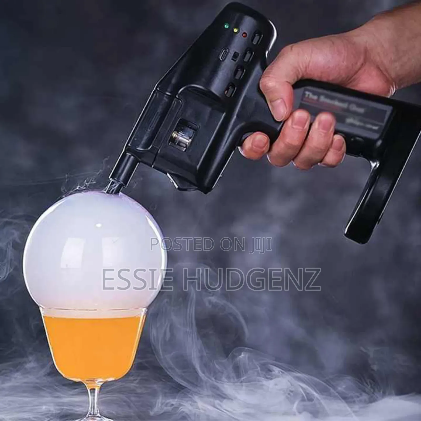 The Smoked Bubble Gun