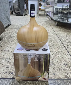 Wooden Humidifier With an Essential Oil