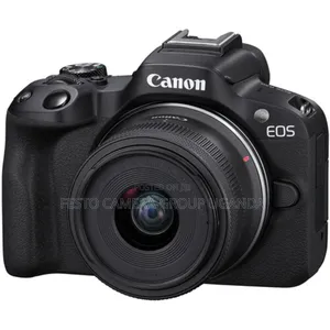Canon Eos R50 Mirrorless Camera With 18-45mm Lens (Black)