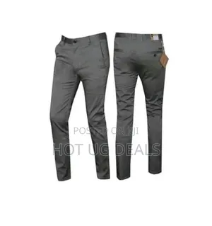 Stretcher Khaki Trouser -dark Grey