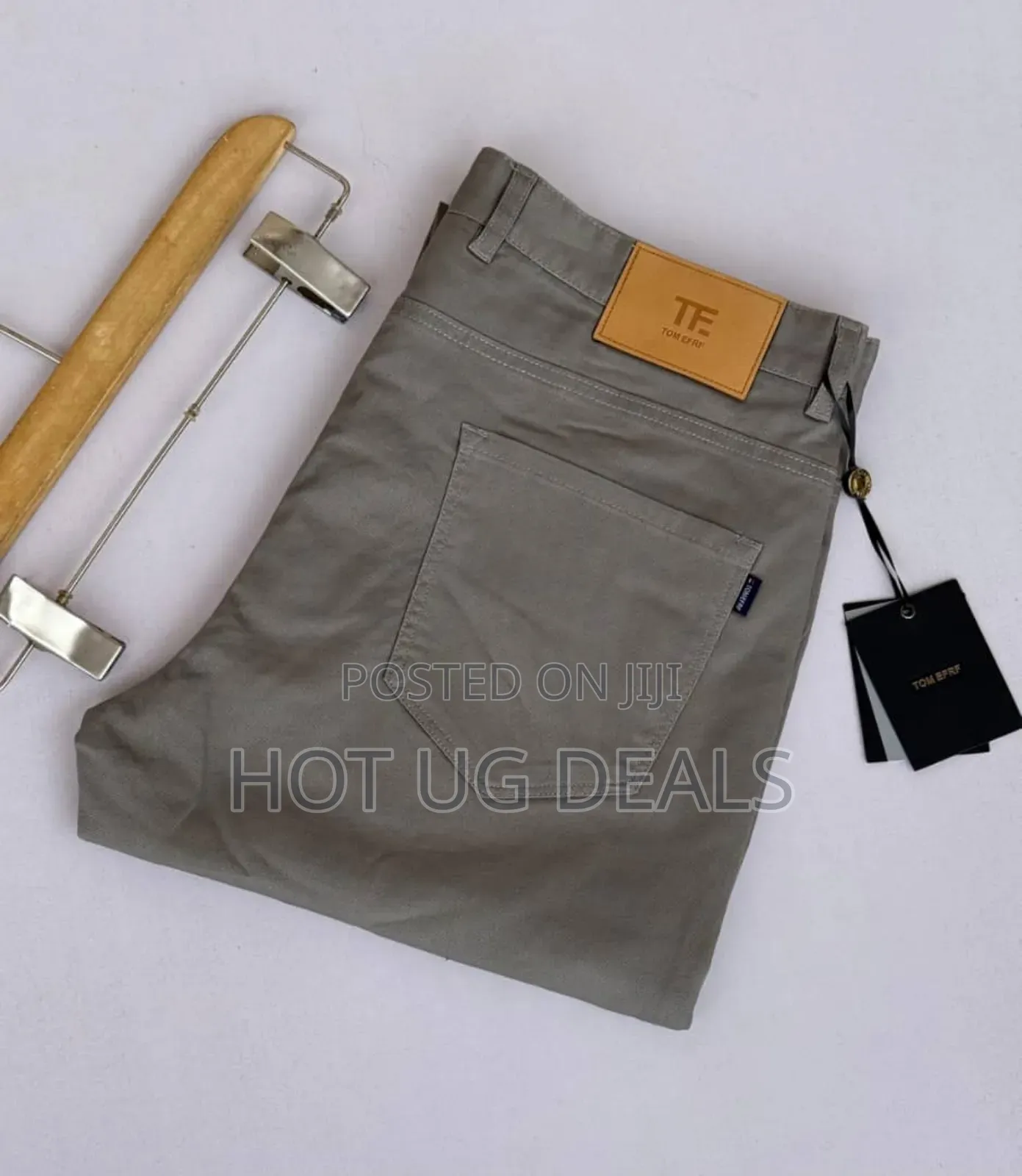 Stretcher Khaki Trouser -dark Grey