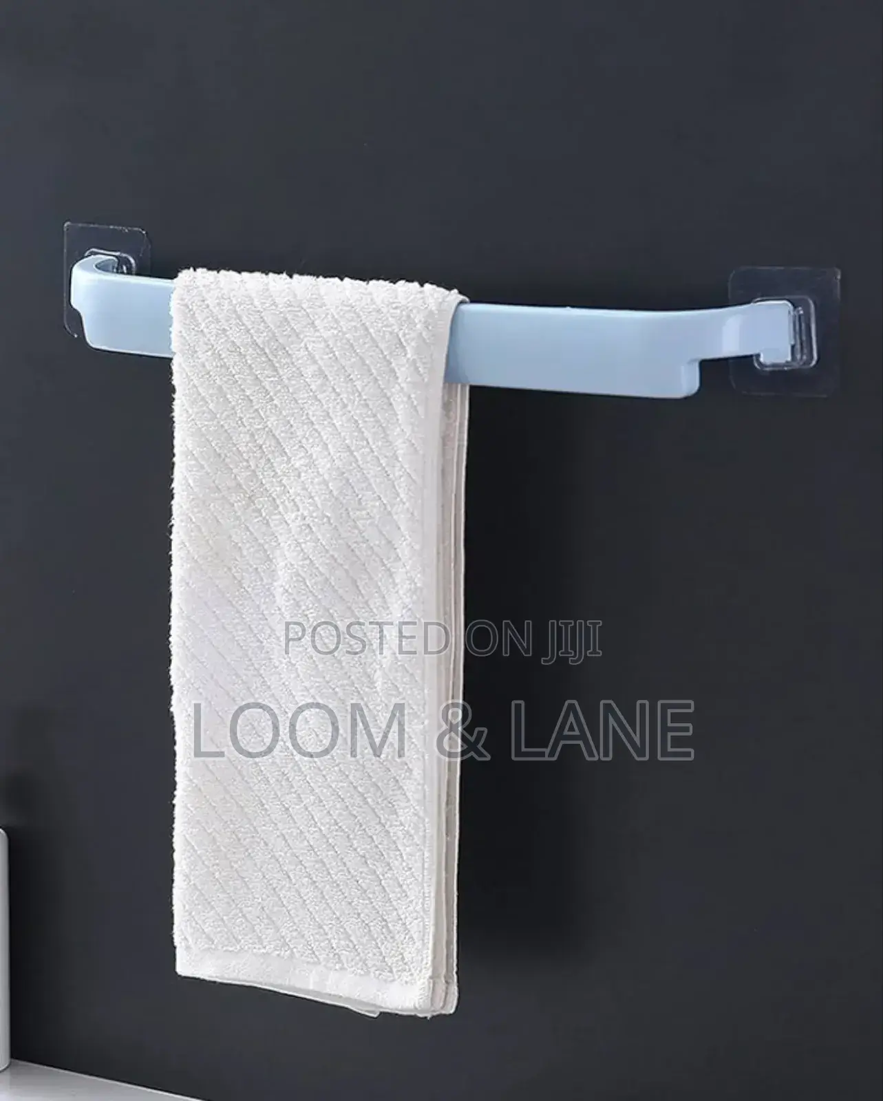 No Drill Kitchen or Bathroom Towel Holder