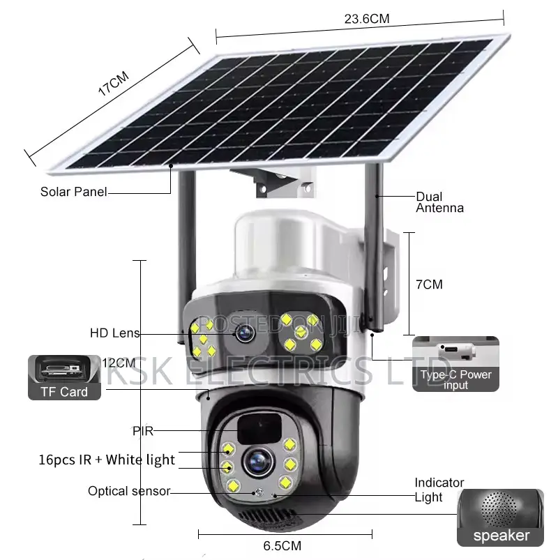 4g Solar Light Camera