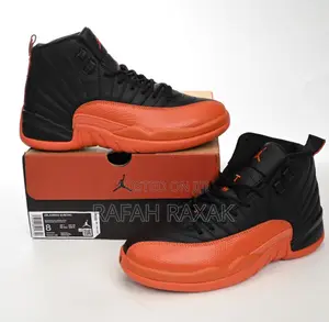 Original Air Jordan 12 Retro “Brilliant Orange” Sneakers