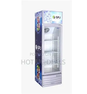 Spj 300l Showcase Chiller Bevrage Cooler Freeze- White..