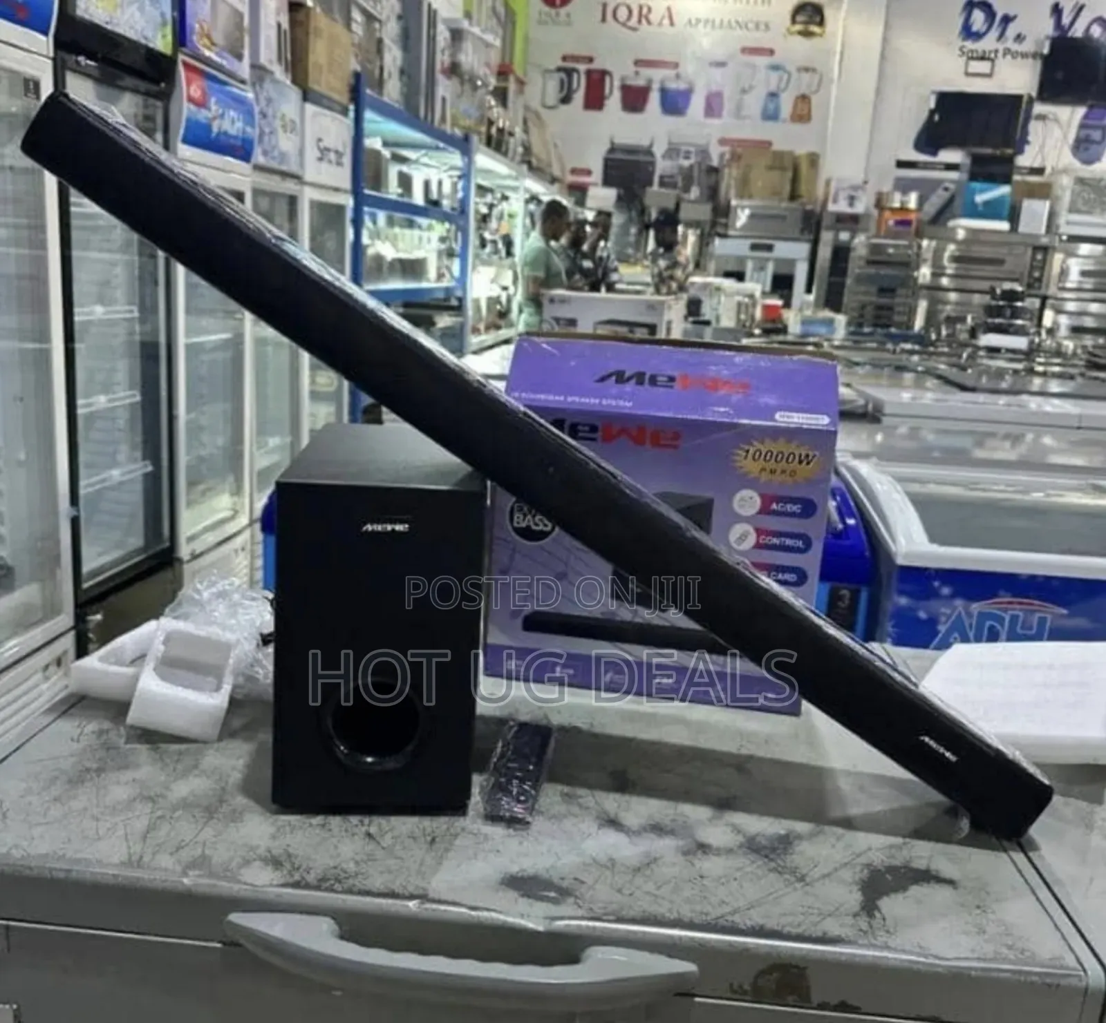 Mewe Hi Soundbar Speaker Bluetooth Built-in Subwoofer