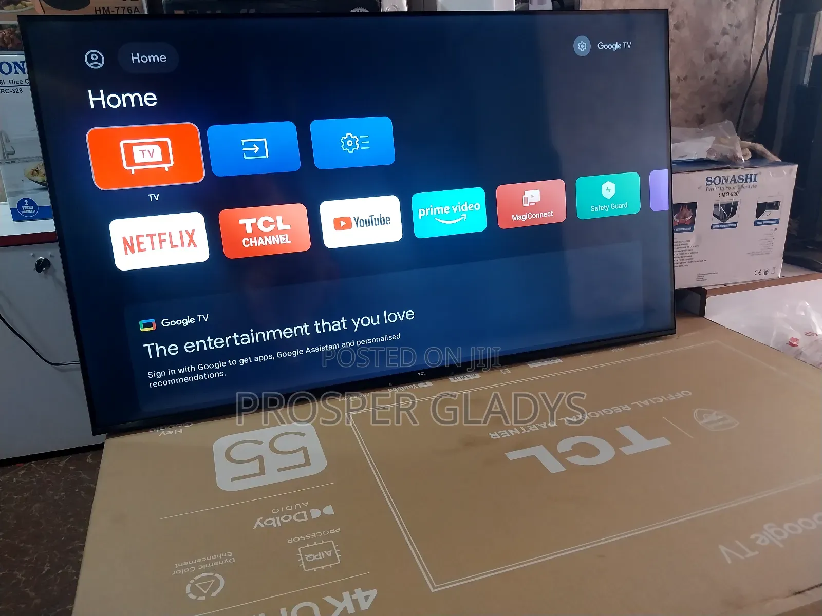 55 Inches Led TCL Smart Digital Android