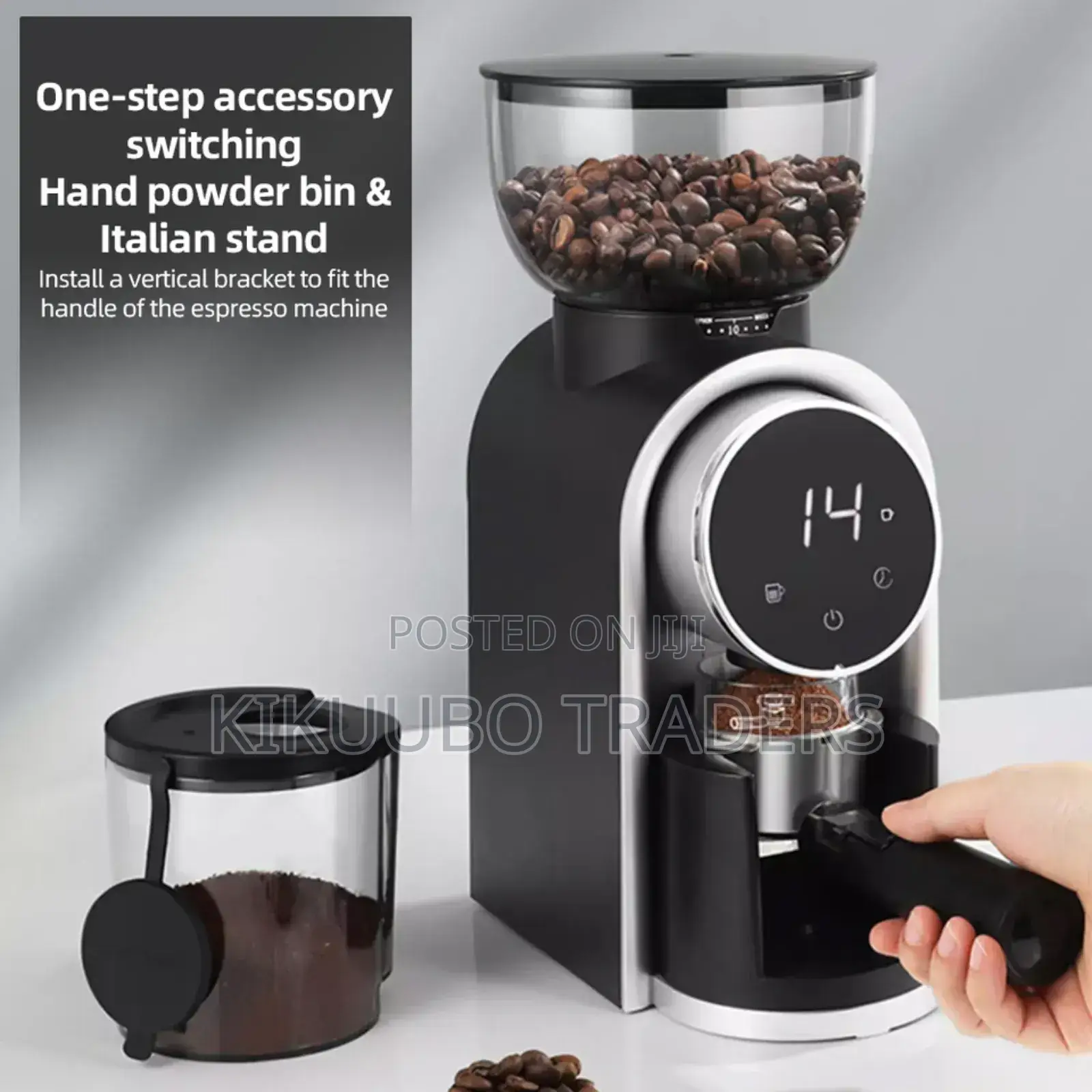 Conical Burr Electric Coffee Grinder