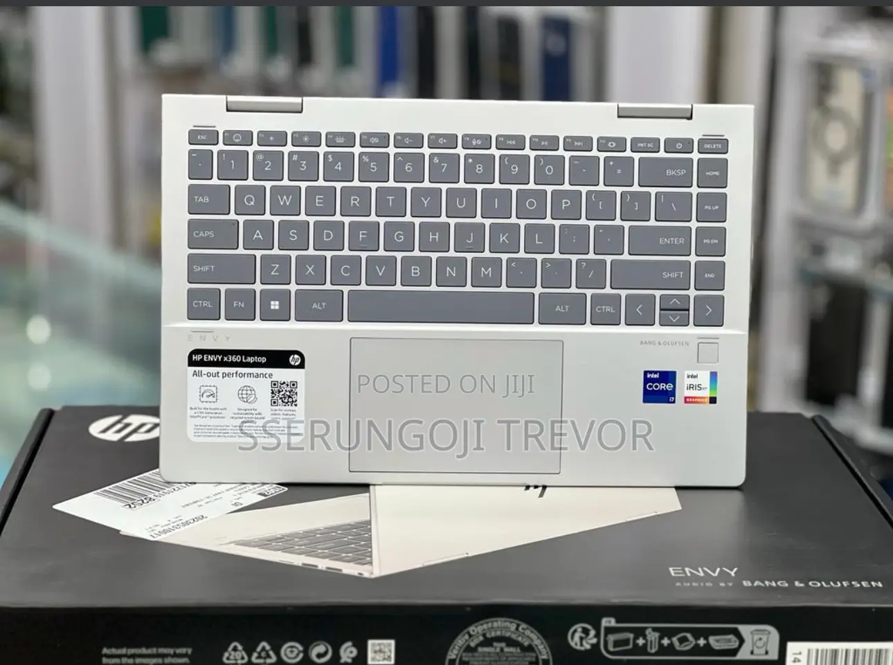 New Laptop HP Envy 14 16GB Intel Core I7 SSHD+SSD 512GB