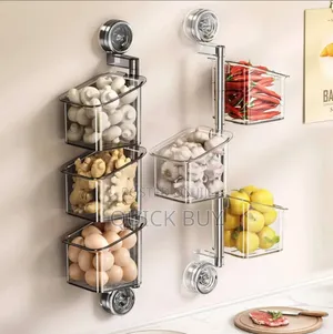 Wall Mounted Kitchen Storage Shelves