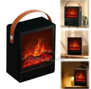 Powerful Electric Room Heater With Real 3d Fire Flame Effect