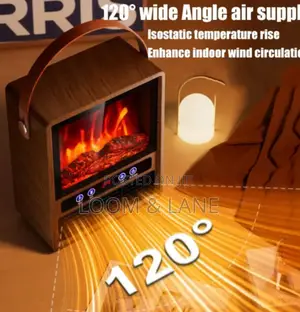Powerful Electric Room Heater With Real 3d Fire Flame Effect