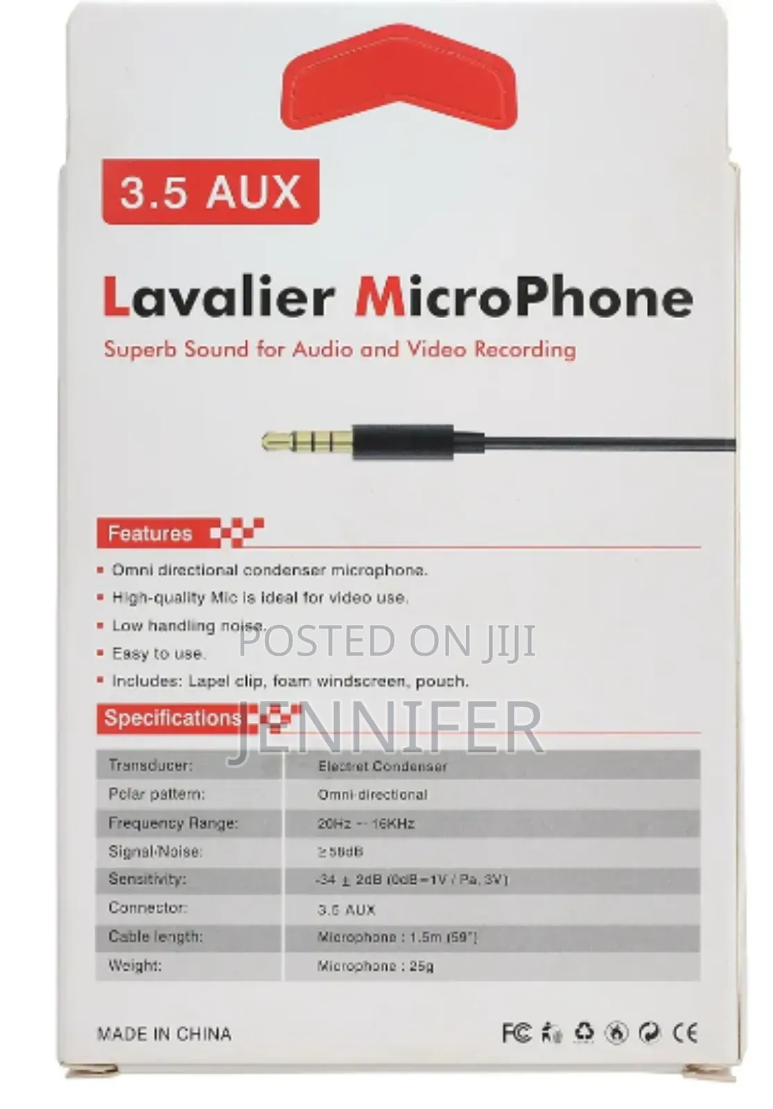 Type-C Lavalier Microphone