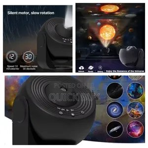 12in1 Led Starry Sky Galaxy Projector Night Light