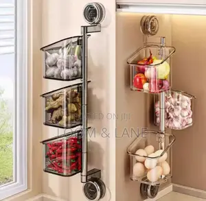 Wall Mounted Kitchen Storage Shelves