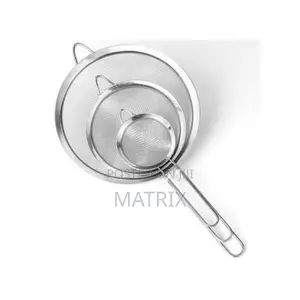 Small Set of 3 Sievers - Silver