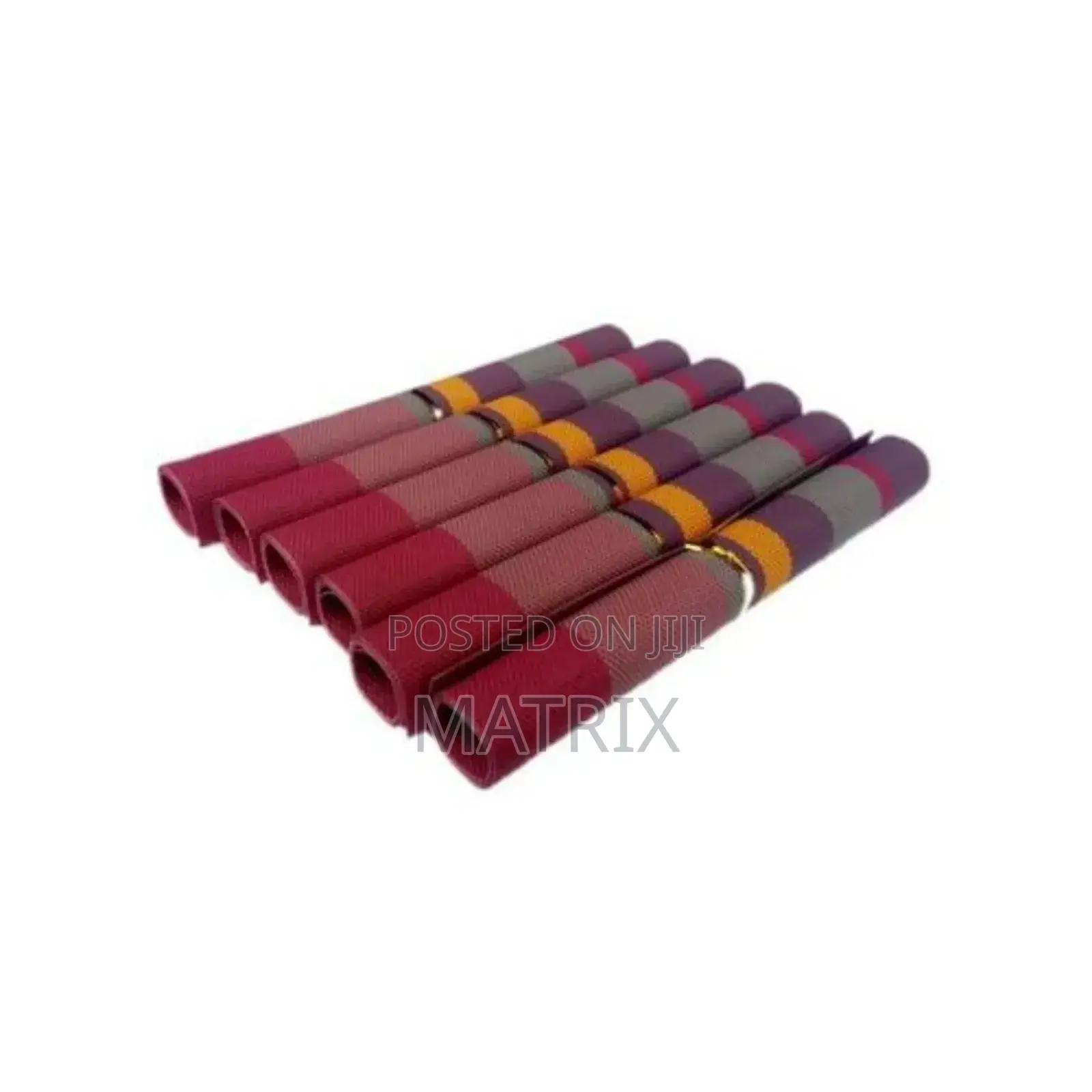 6 PCS Table Place Mats - Multicolour