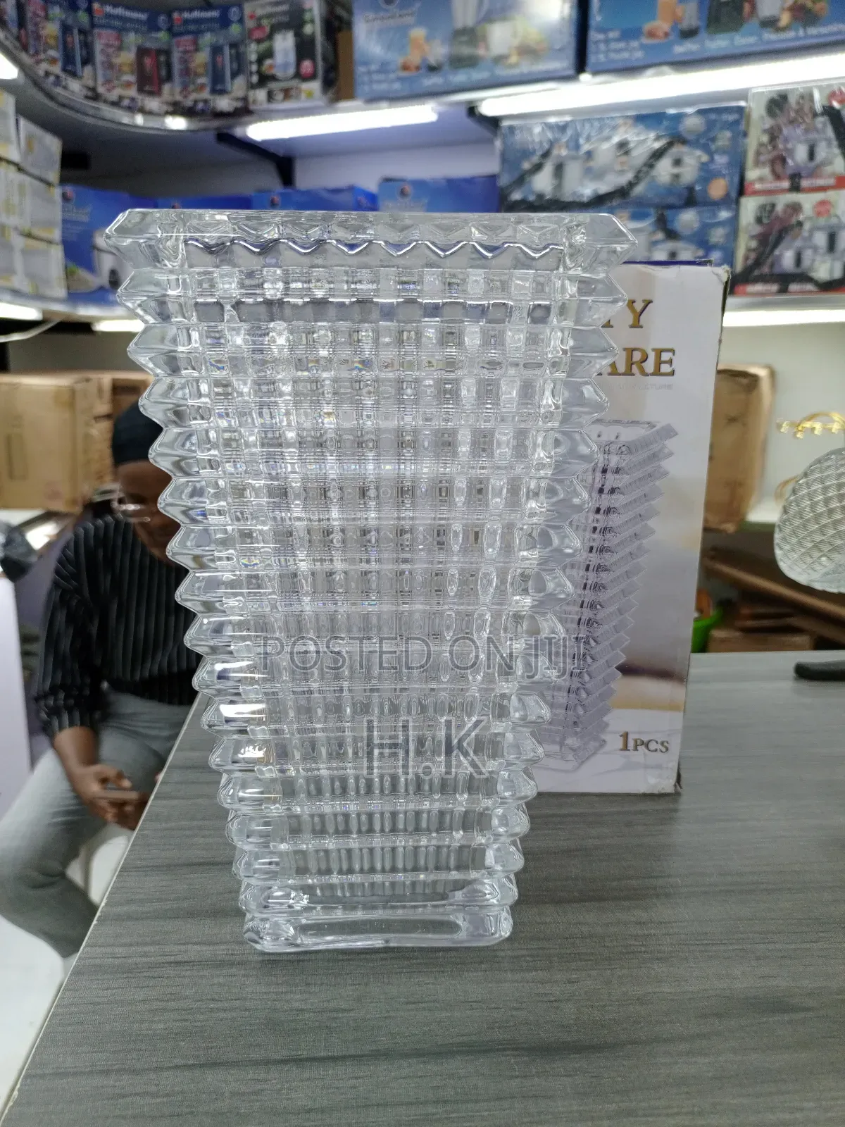 Baccarat Eye Vase