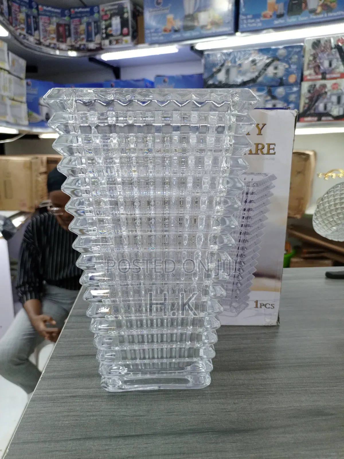 Baccarat Eye Vase
