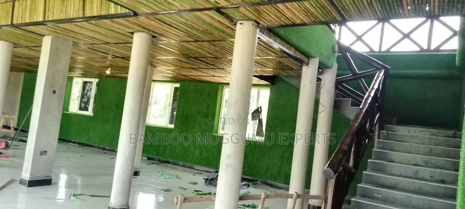 Bamboo Modern Ceiling