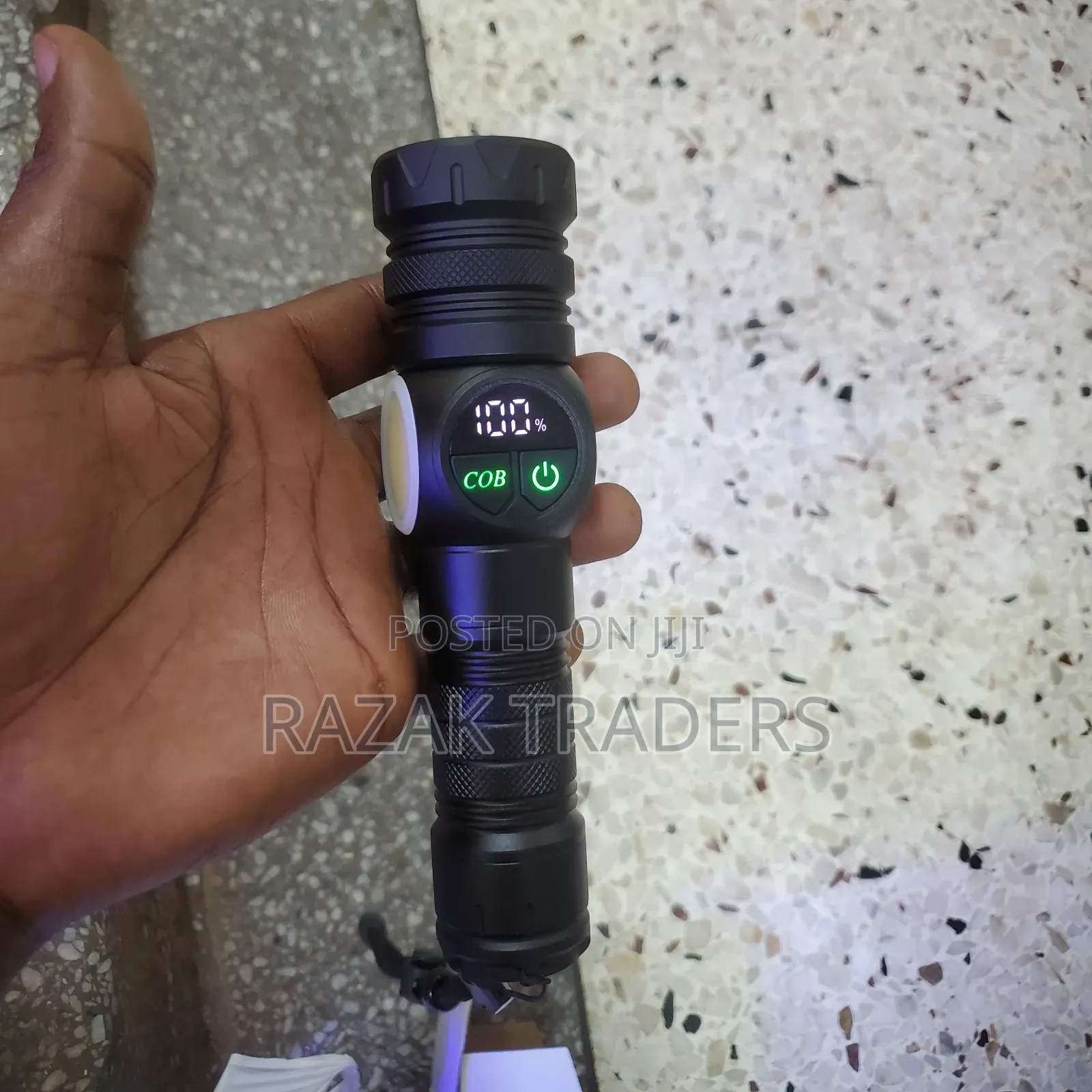 High Power Tactical Rechargeable Led Flashlight Long Range