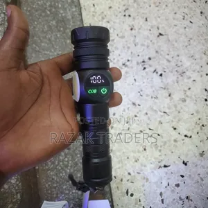 High Power Tactical Rechargeable Led Flashlight Long Range