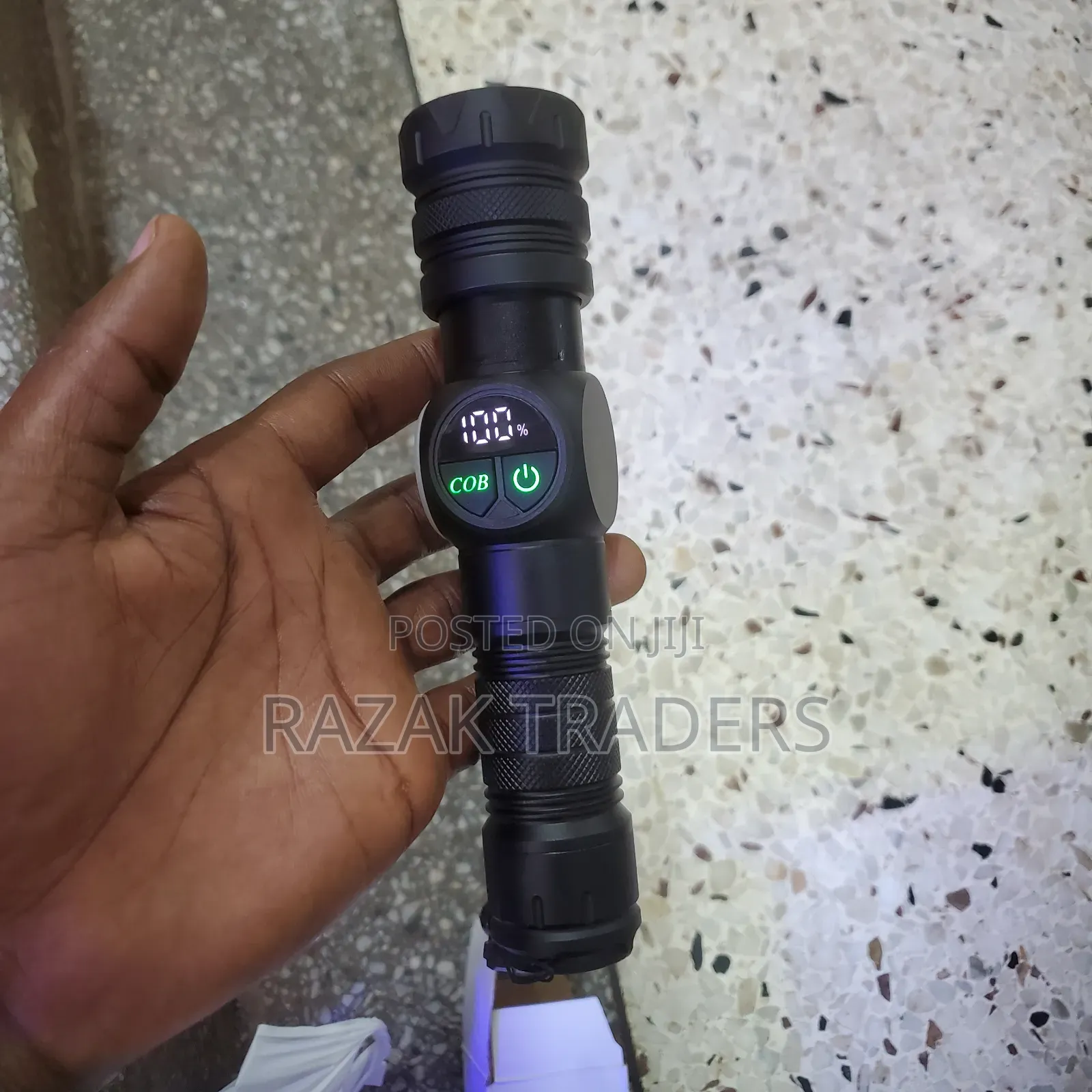 High Power Tactical Rechargeable Led Flashlight Long Range