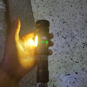 High Power Tactical Rechargeable Led Flashlight Long Range