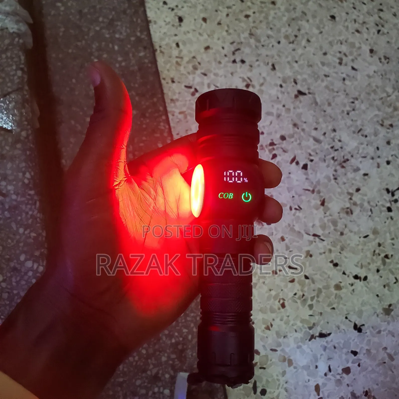 High Power Tactical Rechargeable Led Flashlight Long Range
