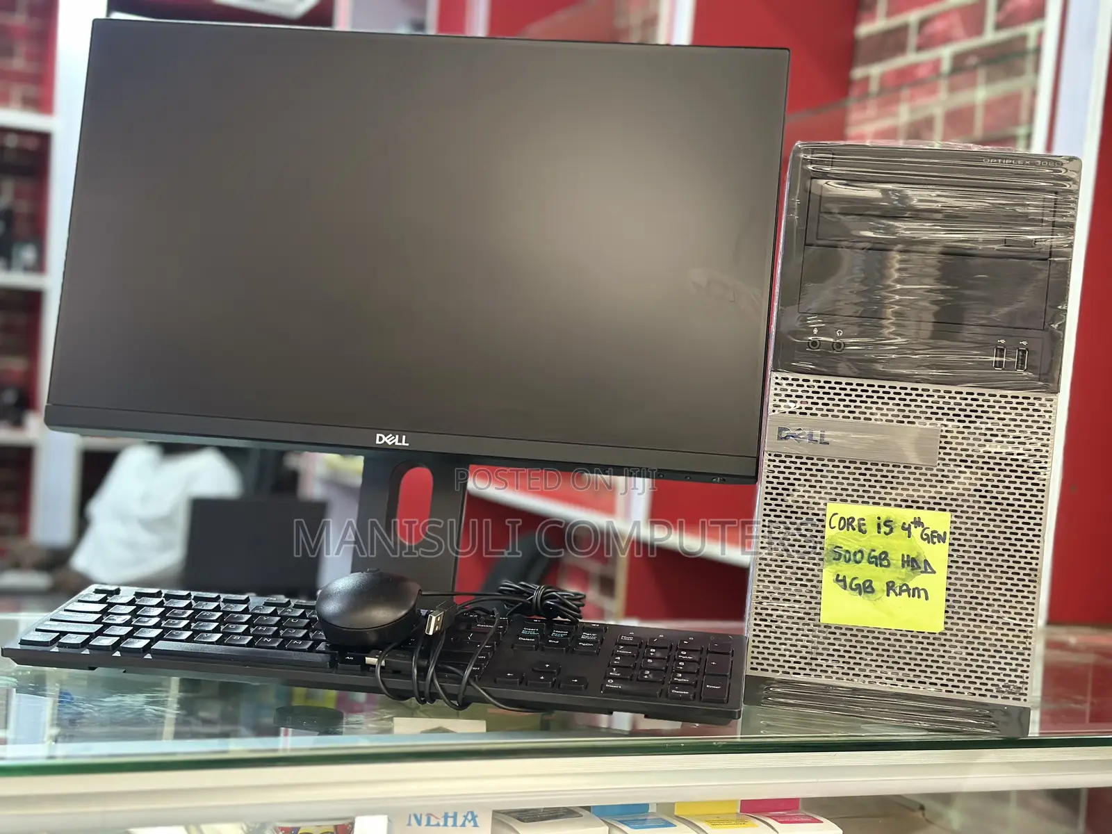 Desktop Computer Dell OptiPlex 3010 4GB Intel Core I5 HDD 500GB