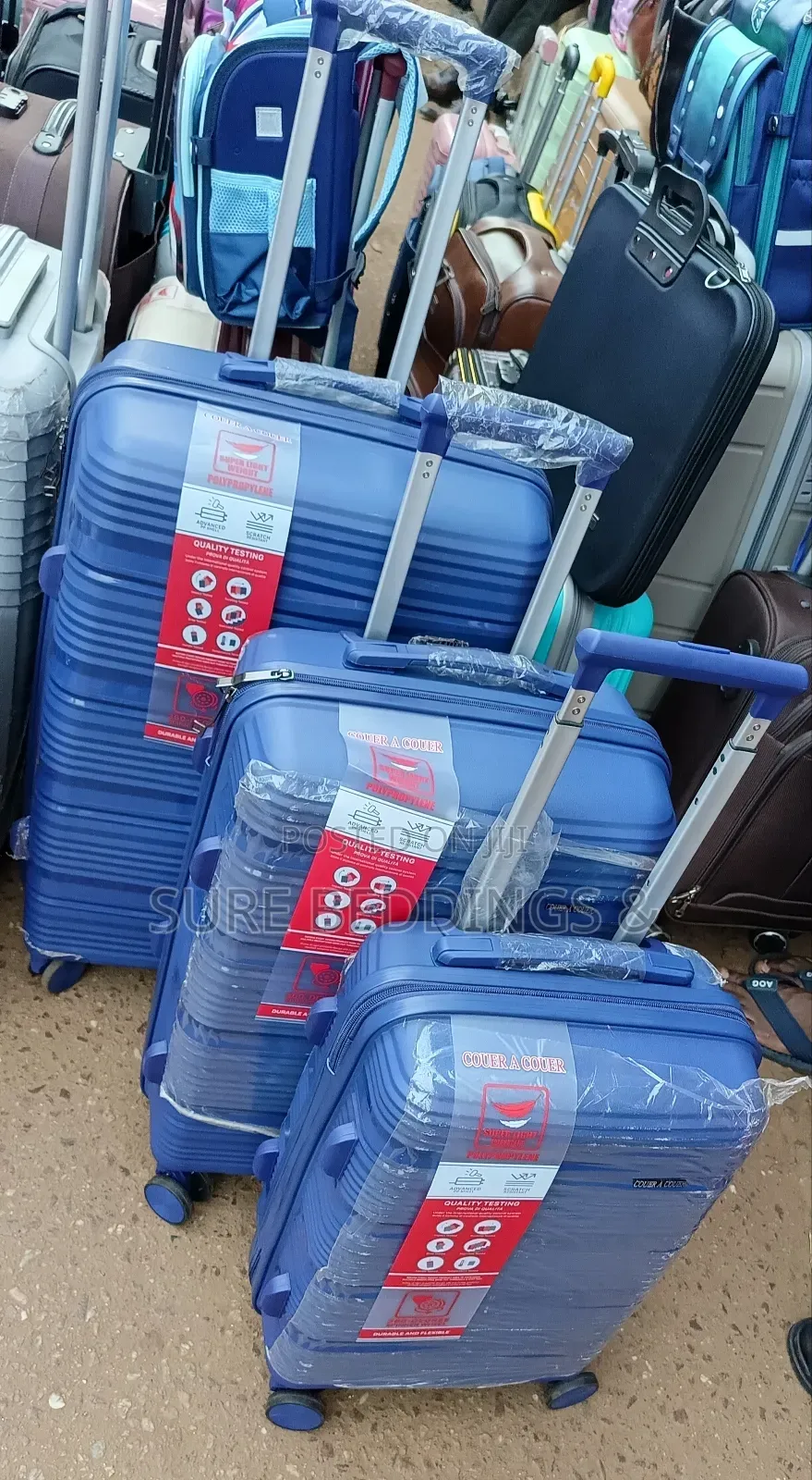 Core Rubber Suitcases