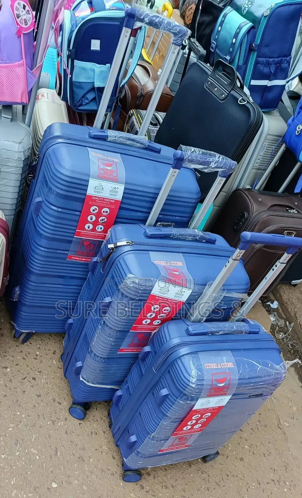 Core Rubber Suitcases