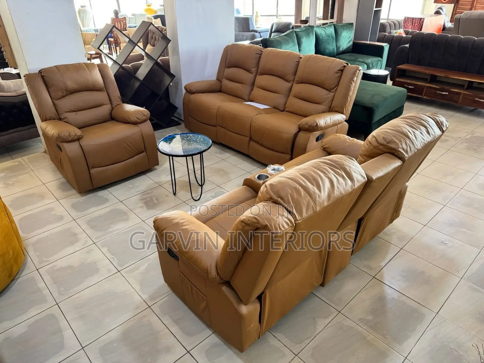 Recliner Sofa Fibre