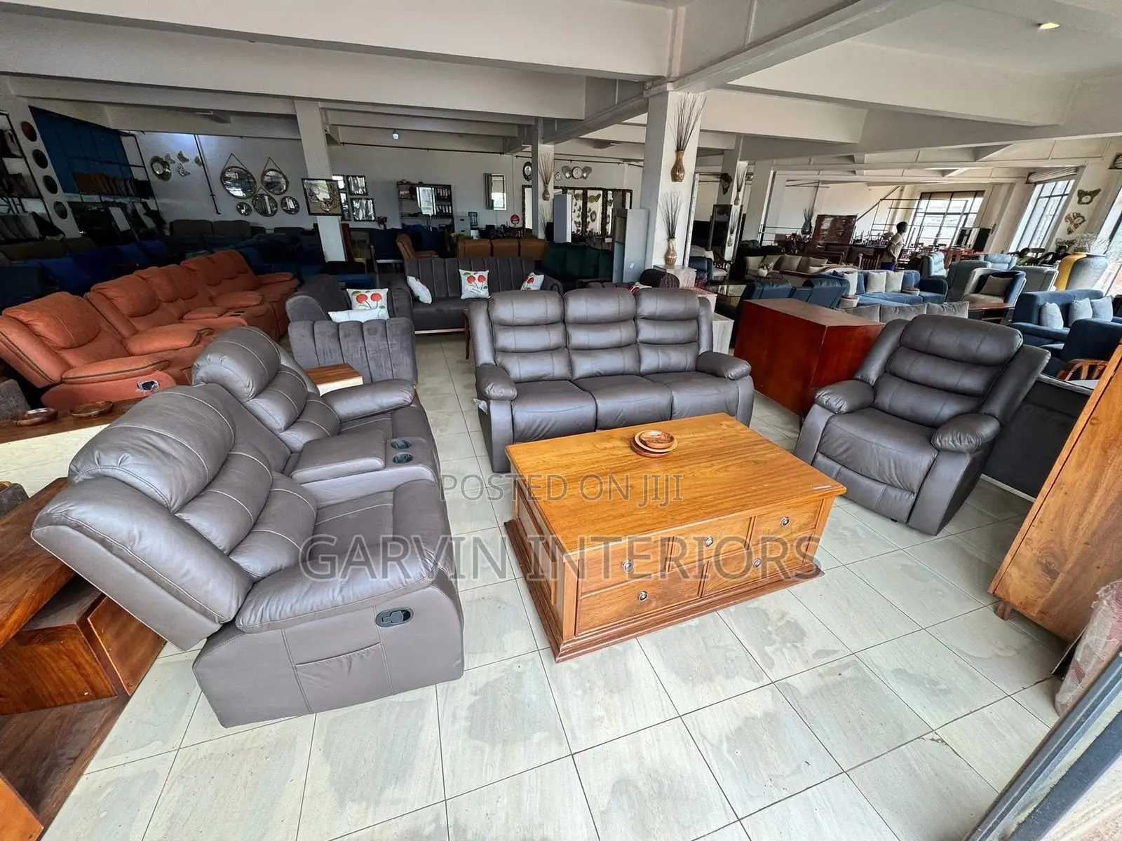 Recliner Sofa Fibre