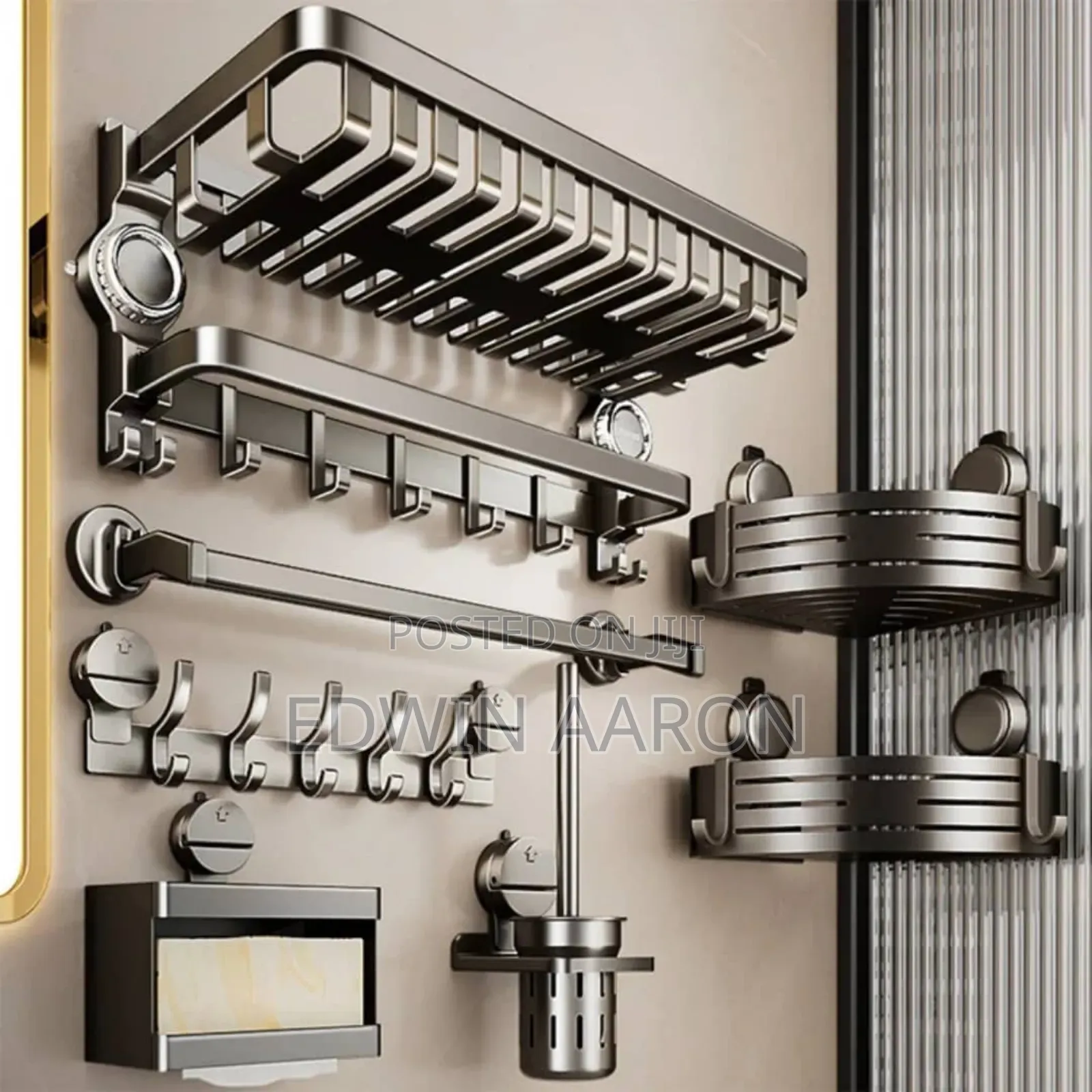 Wall Mounted Bathroom Organizer
