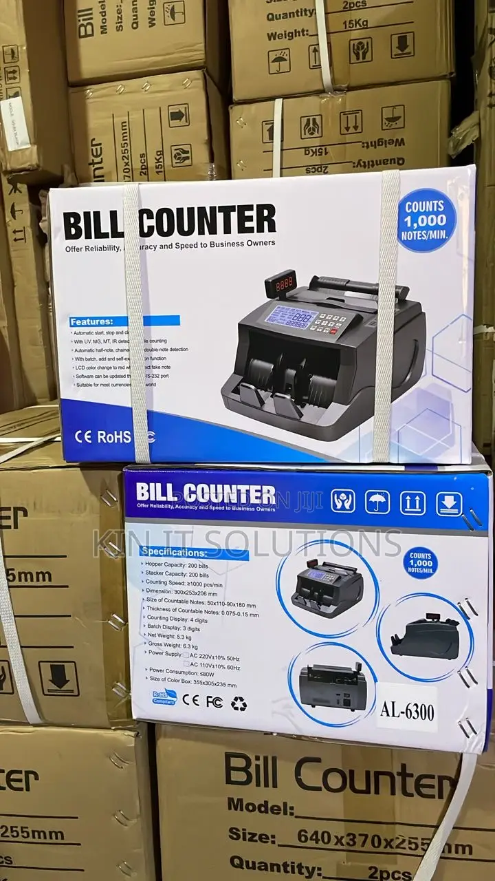 Money Counter / Bill Counting Machine Al-6300