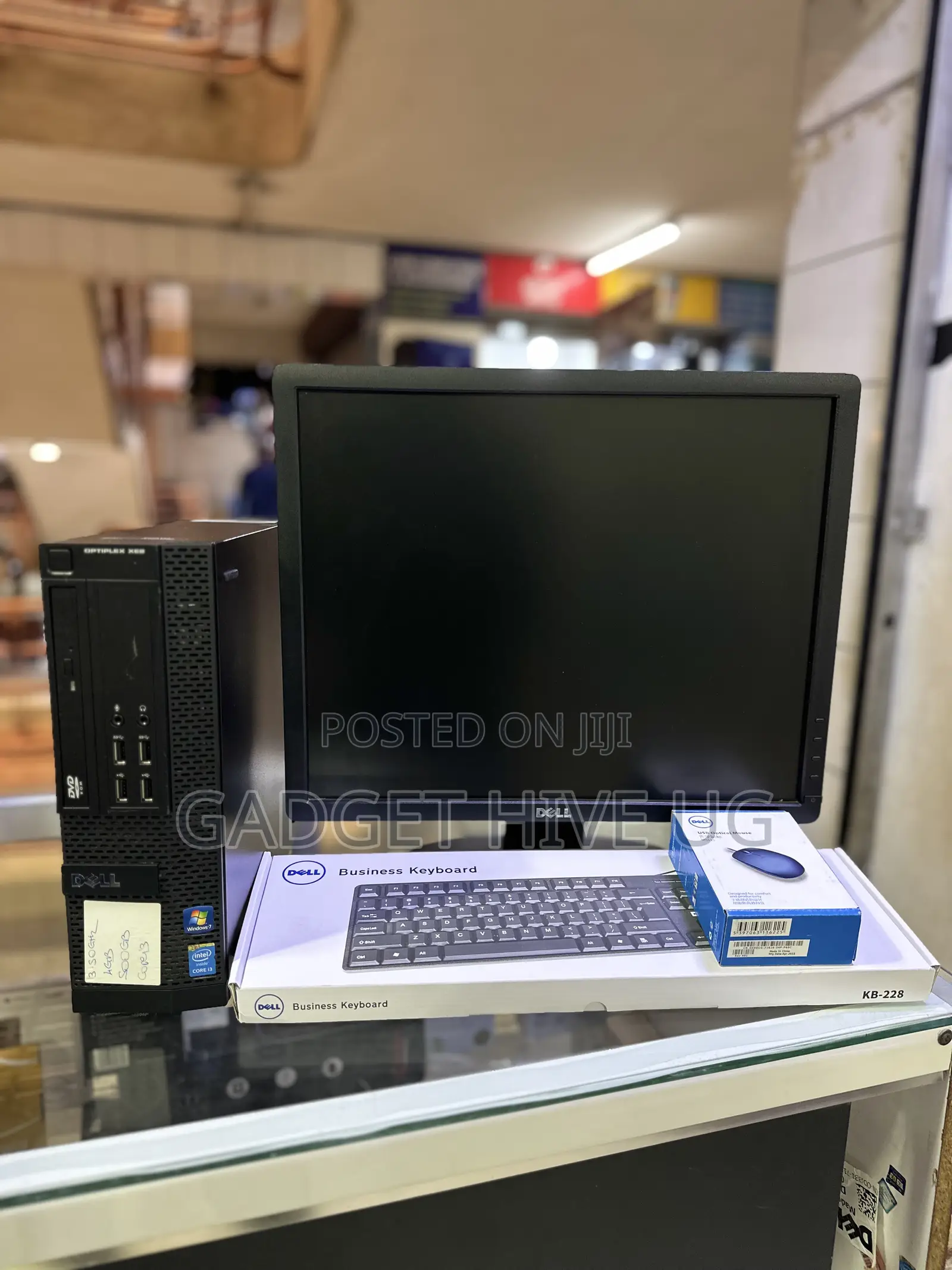 Desktop Computer Dell 8GB Intel Core I3 HDD 500GB