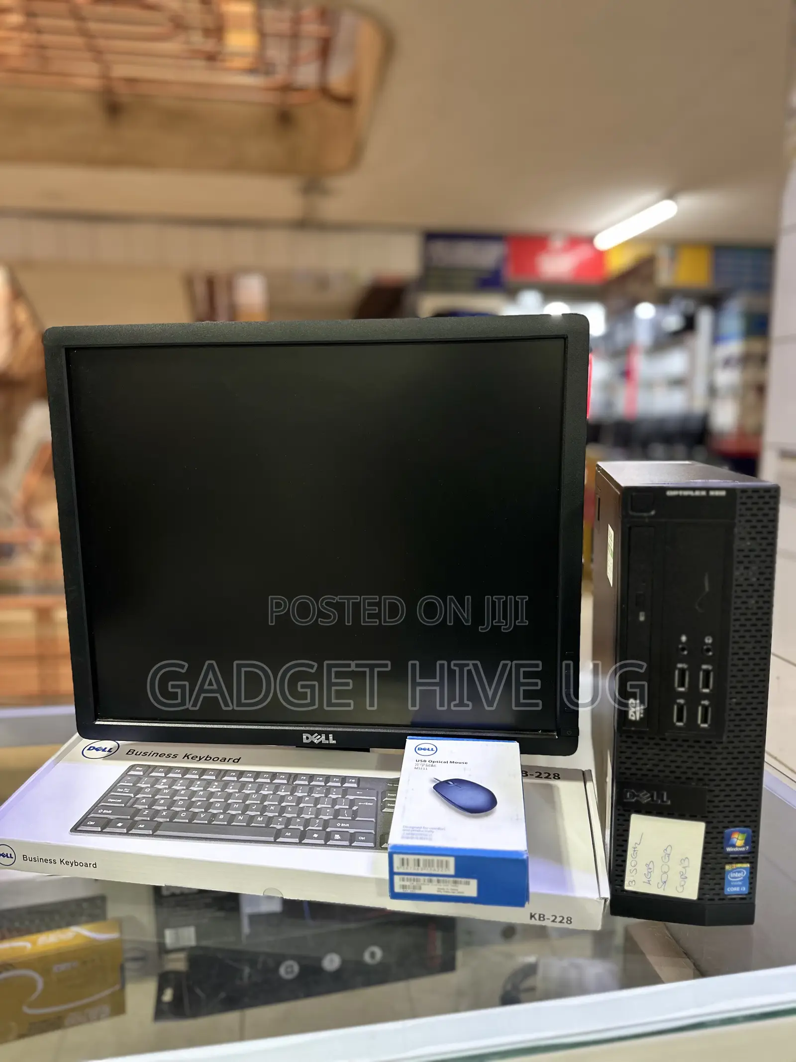 Desktop Computer Dell 8GB Intel Core I3 HDD 500GB