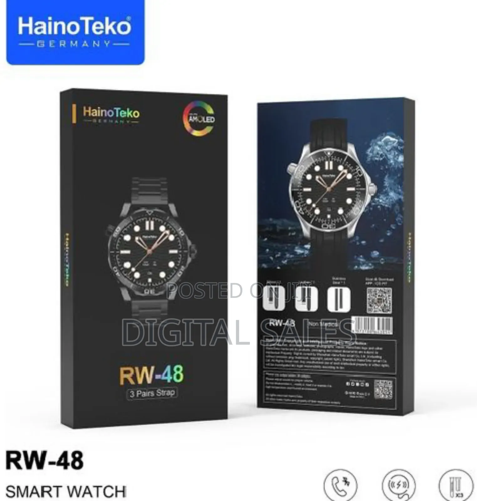 Haino Teko Rw-48 Original German Smart Watch