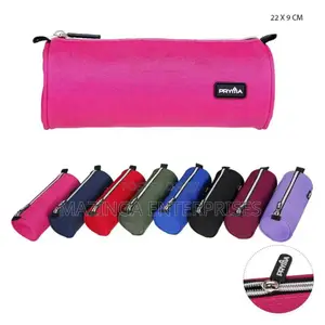 Zipper Cloth Portable Pencil Bag